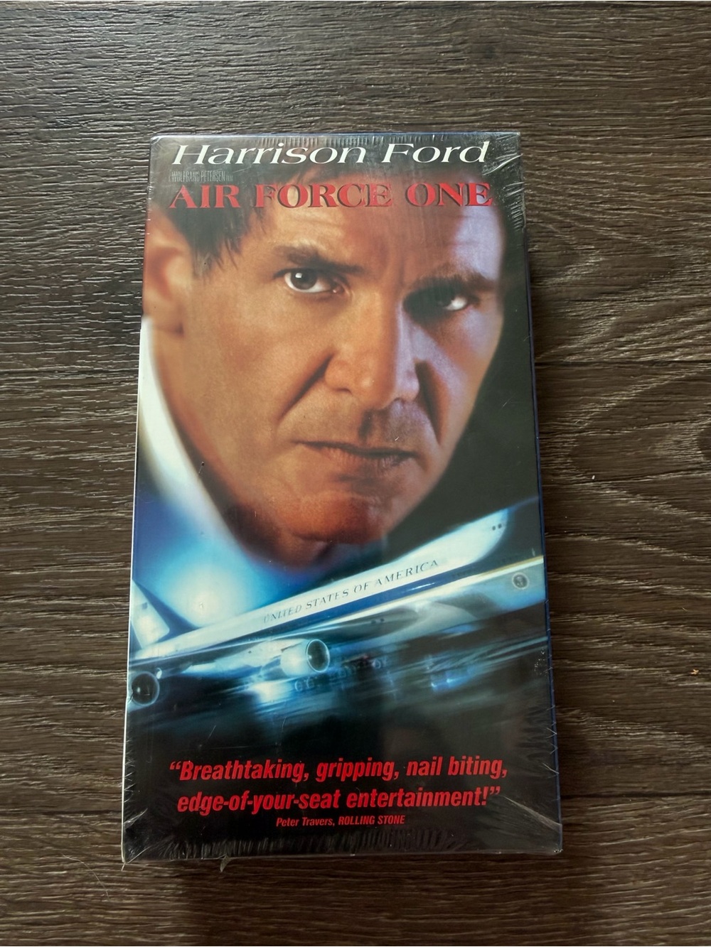 New Air Force One VHS Tape Movie 1997
